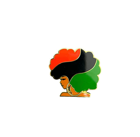 Afro Queen Pin